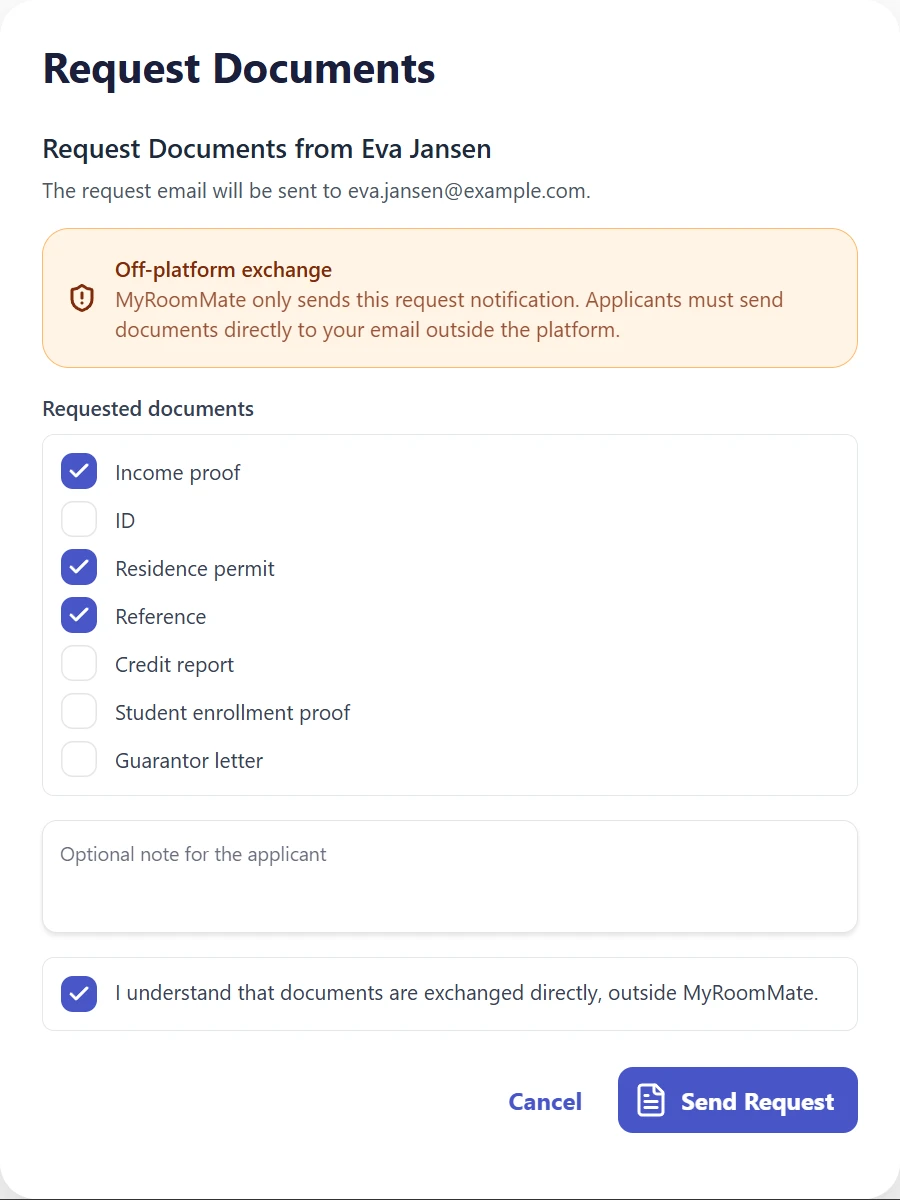 Request Documents Without Losing Track